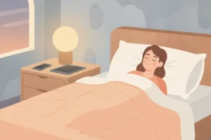 Blue Light and Sleep Disruption: What the Evidence Says